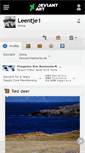 Mobile Screenshot of leentje1.deviantart.com