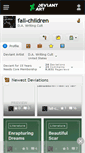 Mobile Screenshot of fall-children.deviantart.com