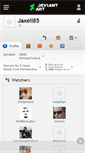 Mobile Screenshot of jaxell85.deviantart.com