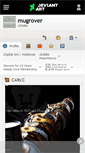 Mobile Screenshot of mugrover.deviantart.com