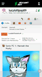 Mobile Screenshot of lucylollipop89.deviantart.com