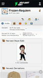 Mobile Screenshot of frozen-requiem.deviantart.com