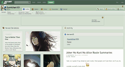 Desktop Screenshot of gumichan101.deviantart.com