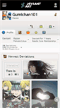 Mobile Screenshot of gumichan101.deviantart.com