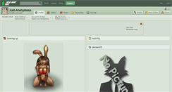 Desktop Screenshot of just-anonymous.deviantart.com