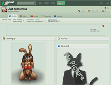 Tablet Screenshot of just-anonymous.deviantart.com