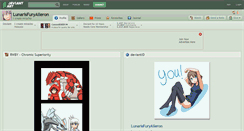 Desktop Screenshot of lunarisfuryaileron.deviantart.com