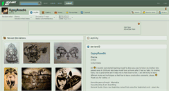 Desktop Screenshot of gypsyrose86.deviantart.com