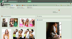 Desktop Screenshot of cazzimoon.deviantart.com