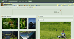 Desktop Screenshot of deedee20382.deviantart.com
