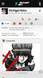 Mobile Screenshot of kichigai-neko.deviantart.com