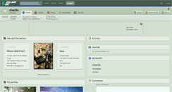 Desktop Screenshot of cheriio.deviantart.com