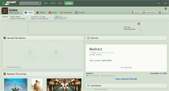 Desktop Screenshot of kytara.deviantart.com