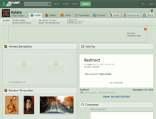Tablet Screenshot of kytara.deviantart.com