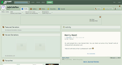 Desktop Screenshot of jadecatspaw.deviantart.com