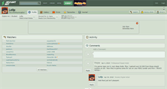 Desktop Screenshot of lolip.deviantart.com