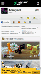 Mobile Screenshot of anabiyeni.deviantart.com
