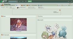 Desktop Screenshot of primal-fury.deviantart.com