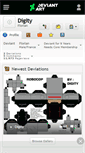 Mobile Screenshot of digity.deviantart.com