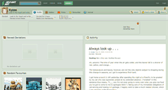 Desktop Screenshot of kyzee.deviantart.com