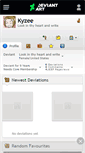 Mobile Screenshot of kyzee.deviantart.com