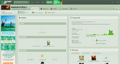 Desktop Screenshot of akatsuki-artists.deviantart.com