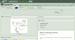 Desktop Screenshot of frank-raccoon.deviantart.com