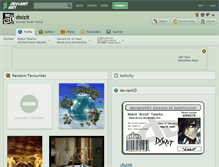 Tablet Screenshot of disizit.deviantart.com