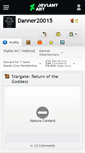Mobile Screenshot of danner20015.deviantart.com