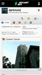 Mobile Screenshot of darkmold.deviantart.com