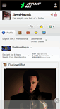 Mobile Screenshot of jesshavok.deviantart.com