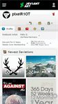 Mobile Screenshot of pixelr1ot.deviantart.com