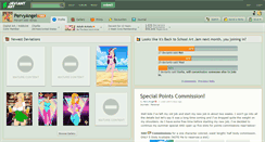 Desktop Screenshot of pervyangel.deviantart.com