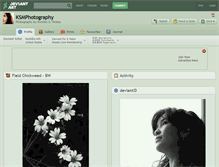 Tablet Screenshot of ksmphotography.deviantart.com