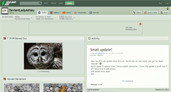 Desktop Screenshot of deviantladyashley.deviantart.com