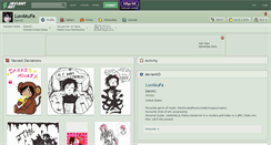 Desktop Screenshot of luvakufa.deviantart.com