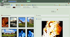 Desktop Screenshot of g0r3ga5m.deviantart.com