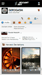 Mobile Screenshot of g0r3ga5m.deviantart.com