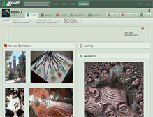 Tablet Screenshot of flyin-j.deviantart.com