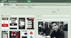 Desktop Screenshot of dirkweber.deviantart.com