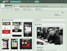 Tablet Screenshot of dirkweber.deviantart.com