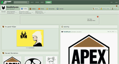 Desktop Screenshot of noodlekyuzo.deviantart.com