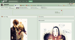Desktop Screenshot of lalami02.deviantart.com