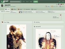 Tablet Screenshot of lalami02.deviantart.com