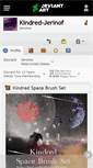 Mobile Screenshot of kindred-jerinof.deviantart.com
