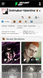 Mobile Screenshot of dollmaker-valentine.deviantart.com