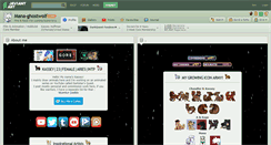 Desktop Screenshot of mana-ghostwolf.deviantart.com