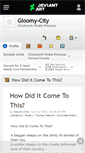 Mobile Screenshot of gloomy-city.deviantart.com