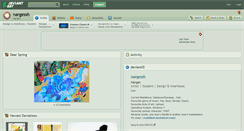 Desktop Screenshot of nargessh.deviantart.com