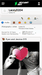 Mobile Screenshot of laceyd204.deviantart.com